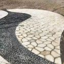绥化 黄金麻冰裂缝室外铺装效果完美展示
