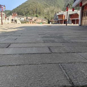绥化仿古石铺装效果