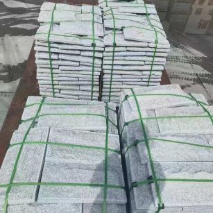 绥化 芝麻白蘑菇石装车出货