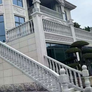 绥化 芝麻白别墅，栏杆