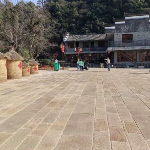 绥化仿古石铺装效果