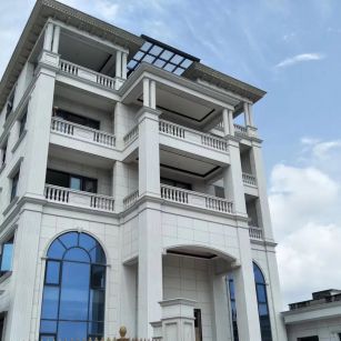 绥化芝麻白别墅干挂效果展示