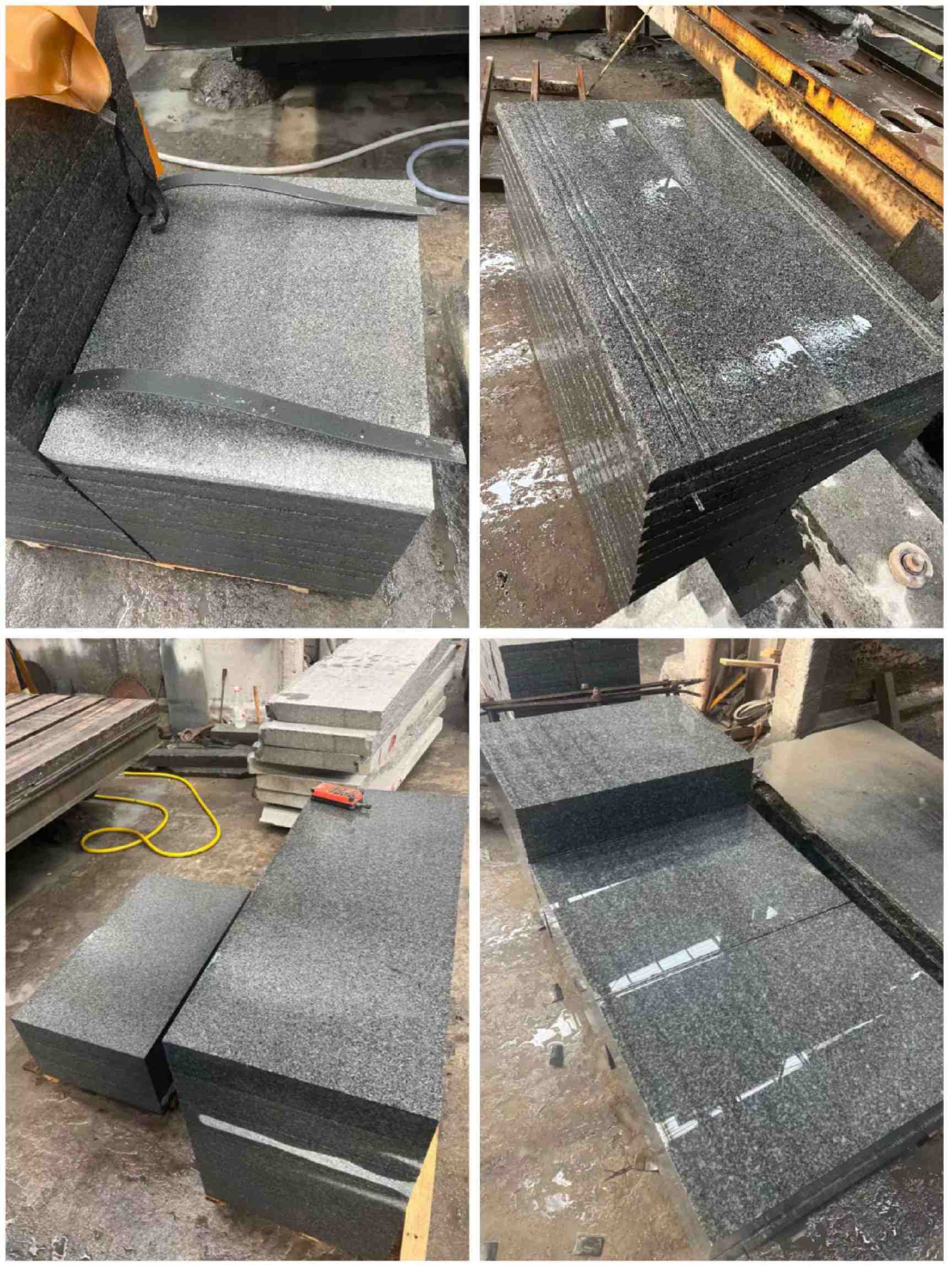 绥化 芝麻黑地铺石材