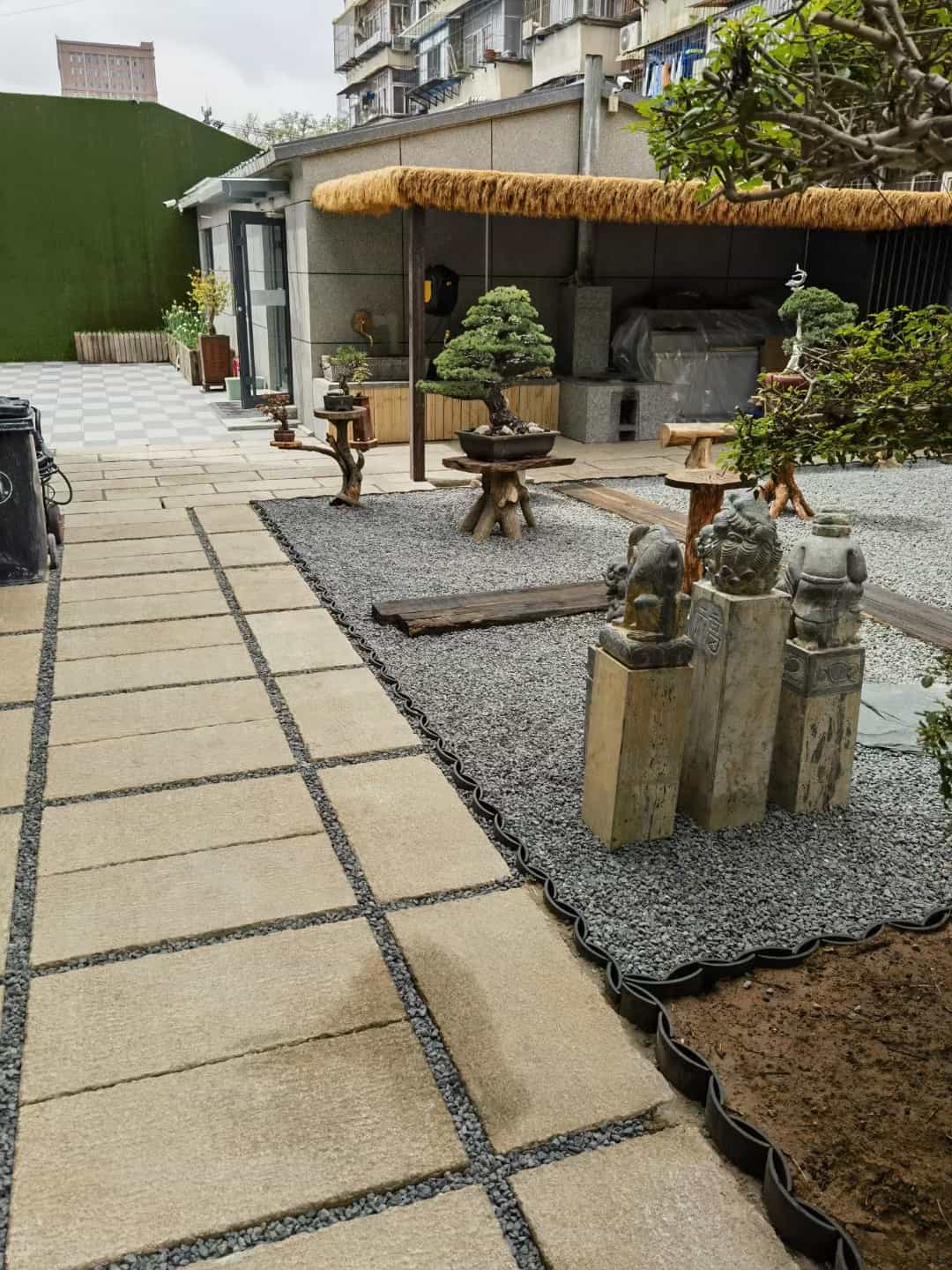 绥化仿古石铺装效果