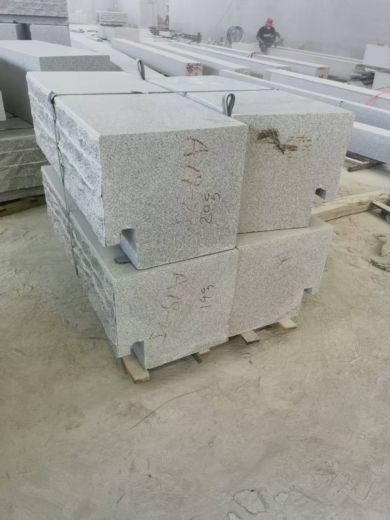 绥化 整石坐凳打包