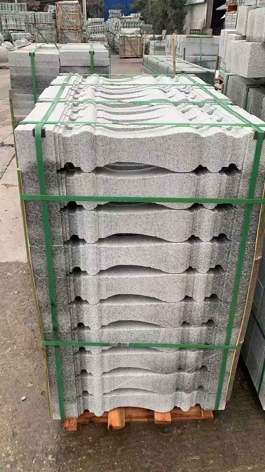 绥化 芝麻白方形拉丝面，栏杆花瓶柱